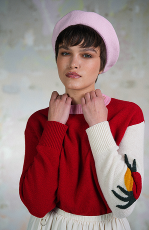 Берет Nuve Pink byMe