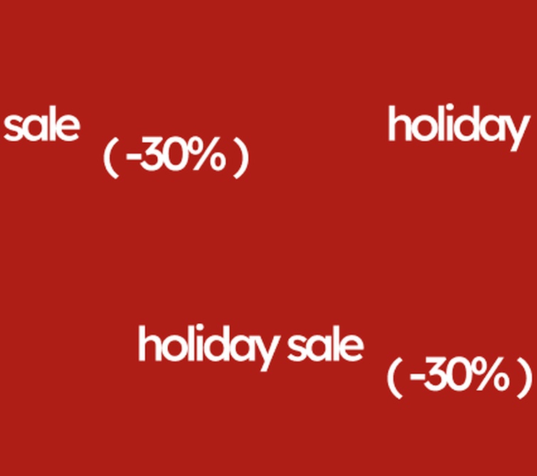 Holiday sales